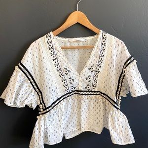 Zara boho top